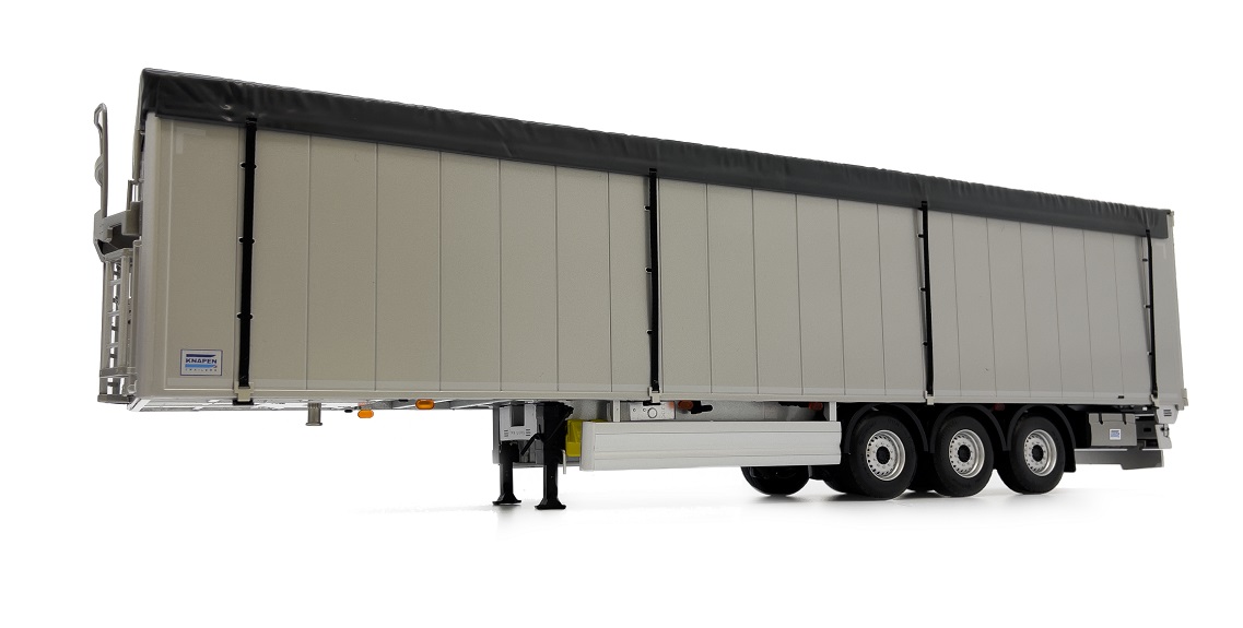 Knapen Walking Floor Trailer Antracite cover - 1:32